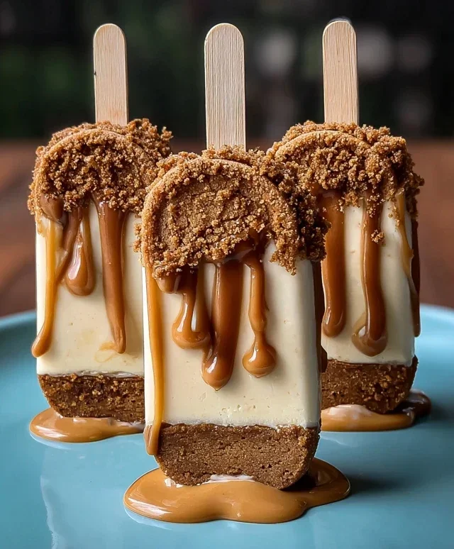 Biscoff Cookie Butter Cheesecake Pops