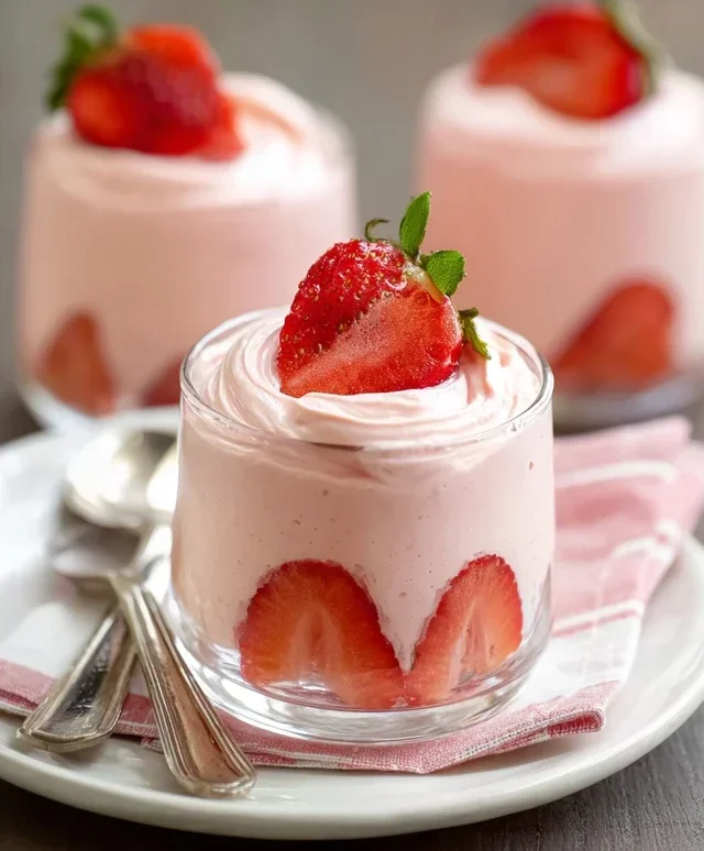 Strawberry Mousse