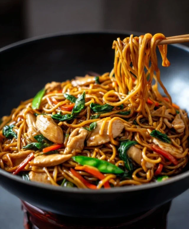 Chicken Lo Mein Recipe