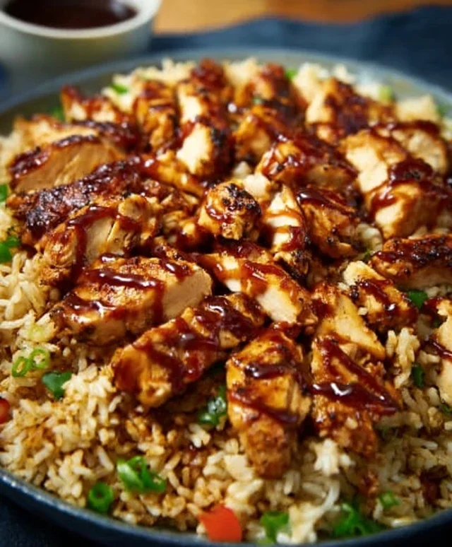 One-Pan Bold Honey BBQ Chicken Rice