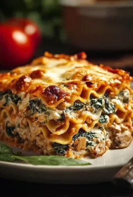 Mushroom And Spinach Lasagna Recipe