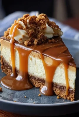 Cookie Butter Caramel Cheesecake