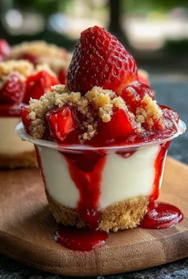 Strawberry Cheesecake Cups