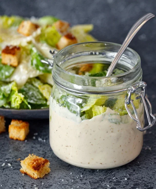 Homemade Caesar Salad Dressing