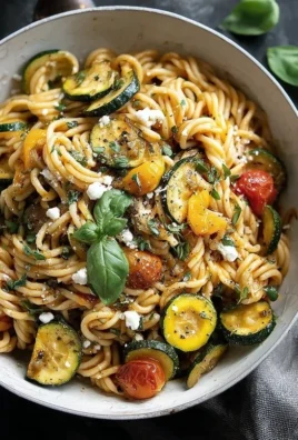 Summer Squash Pasta Skillet