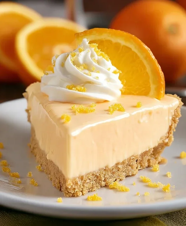 Orange Creamsicle Pie