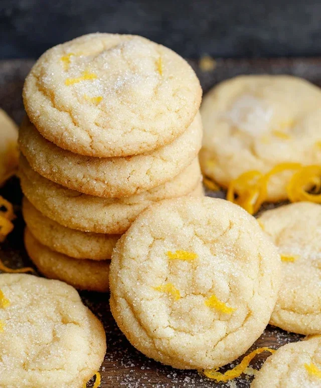 Soft & Chewy Lemon Cookies