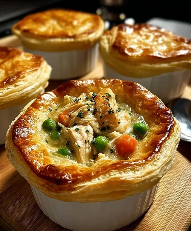 Mini Chicken Pot Pies