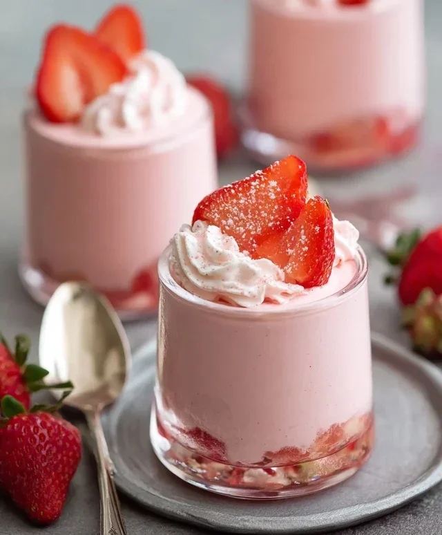 Strawberry Mousse