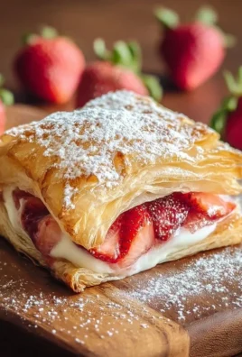 Strawberry Flaky Puffs