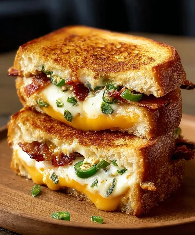 Jalapeño Popper Grilled Cheese