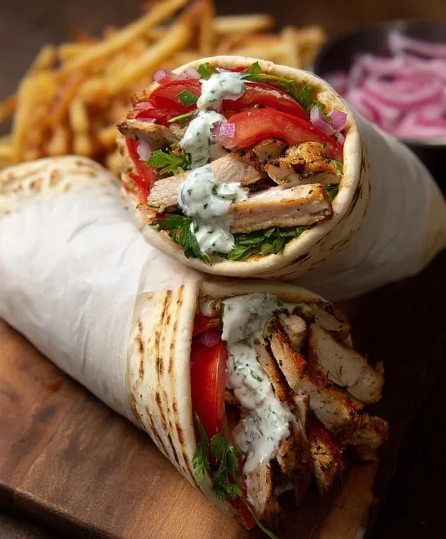 Chicken Shawarma Wrap