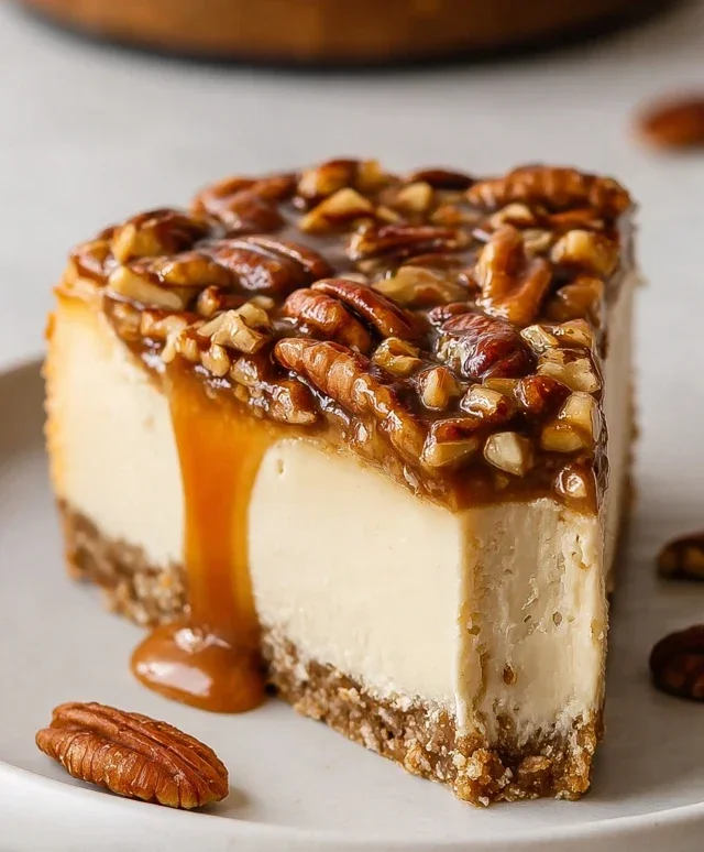 Butter Pecan Cheesecake