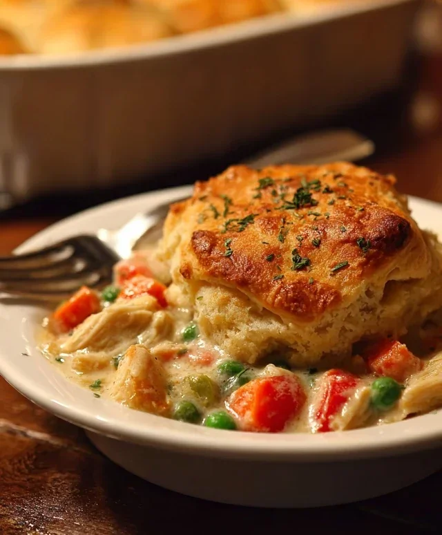 red lobster biscuit chicken pot pie