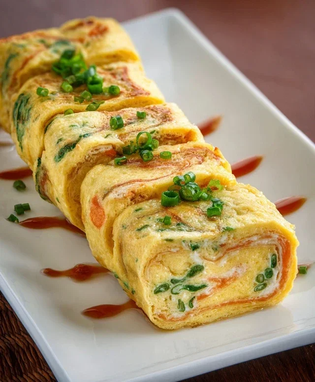 Gyeran Mari (Korean Rolled Omelette)