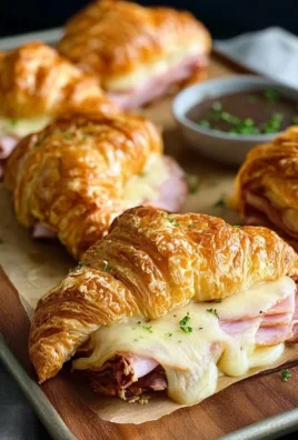 Turkey & Beef Beef Ham Croissant Melts