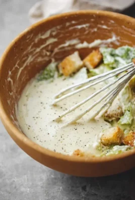 The Best Caesar Salad Dressing