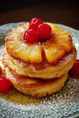 Pineapple Upside-Down Pancakes