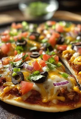 Homemade Mexican Pizza