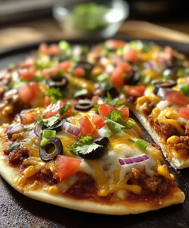 Homemade Mexican Pizza