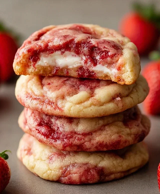 Strawberry Cheesecake Cookie
