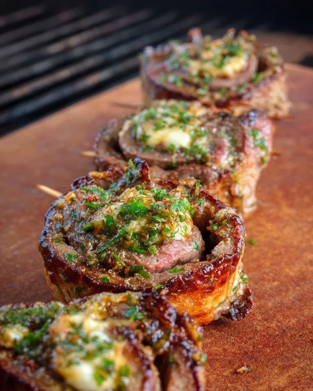 Cheesy Steak Pinwheels