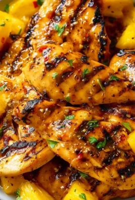 Grilled Mango Pineapple Chicken