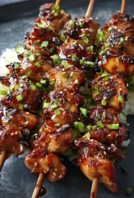 Teriyaki Chicken Skewers