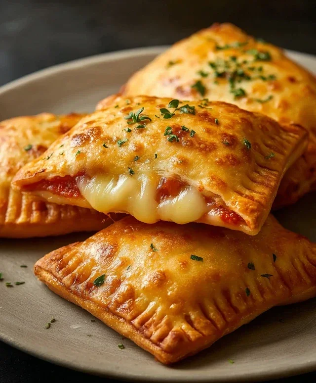 Cheesy Pizza Pockets