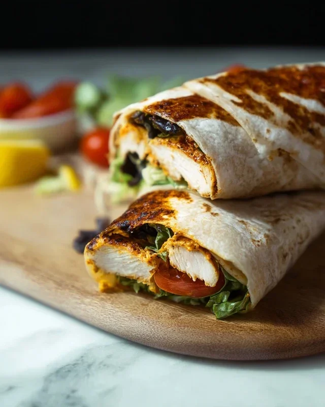 Chipotle Ranch Grilled Chicken Burrito