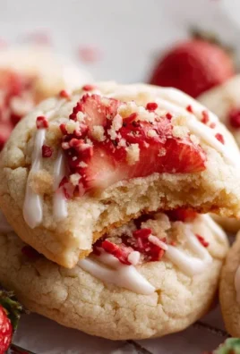 Strawberry Shortcake Cookies