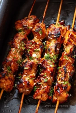 Bang Bang Chicken Skewers