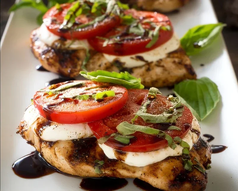 Grilled Chicken Caprese