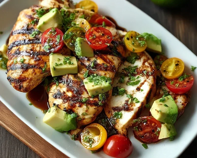 Grilled California Avocado Chicken Recipe