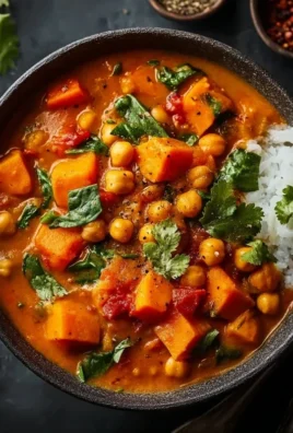 Sweet Potato and Chickpea Curry