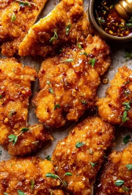 Baked Crunchy Hot Honey Chicken
