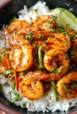 Honey Garlic Shrimp Bowls