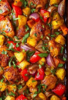 Hawaiian Chicken Sheet Pan