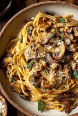 Caramelized Leek and Mushroom Gruyere Pasta