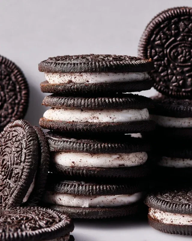 Homemade Oreo Cookies