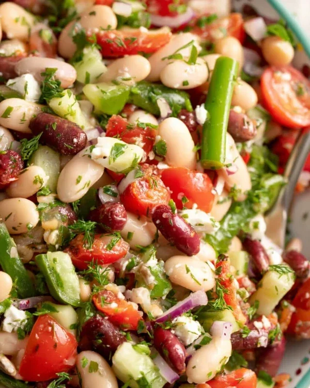 Mediterranean Bean Salad