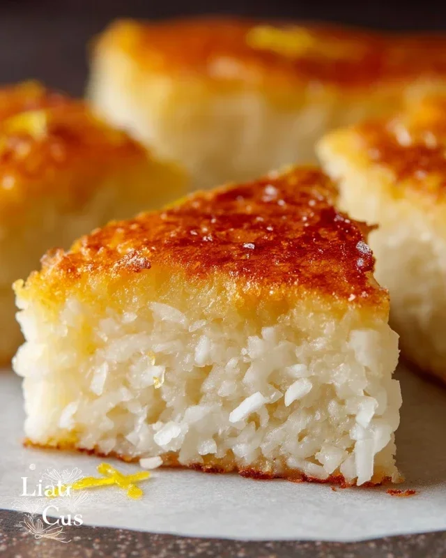 Sticky Coconut Cake