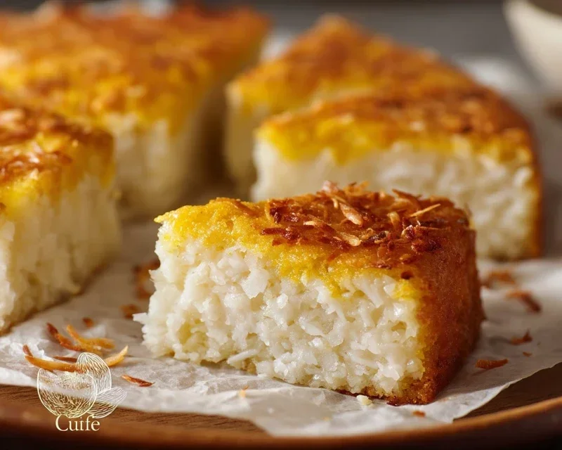 Sticky Coconut Cake