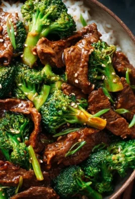 Chinese Beef and Broccoli (牛肉炒西兰花)