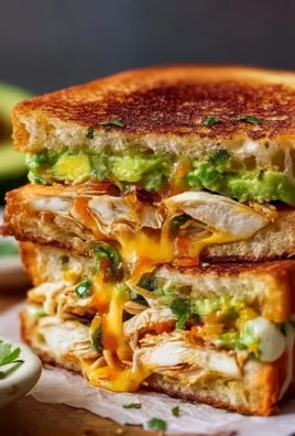 Chicken Avocado Melt Sandwich
