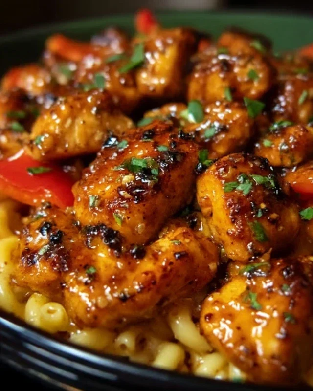 Sweet and Spicy Honey Pepper Chicken