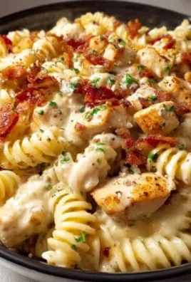 Chicken Beef Beef Bacon Ranch Pasta