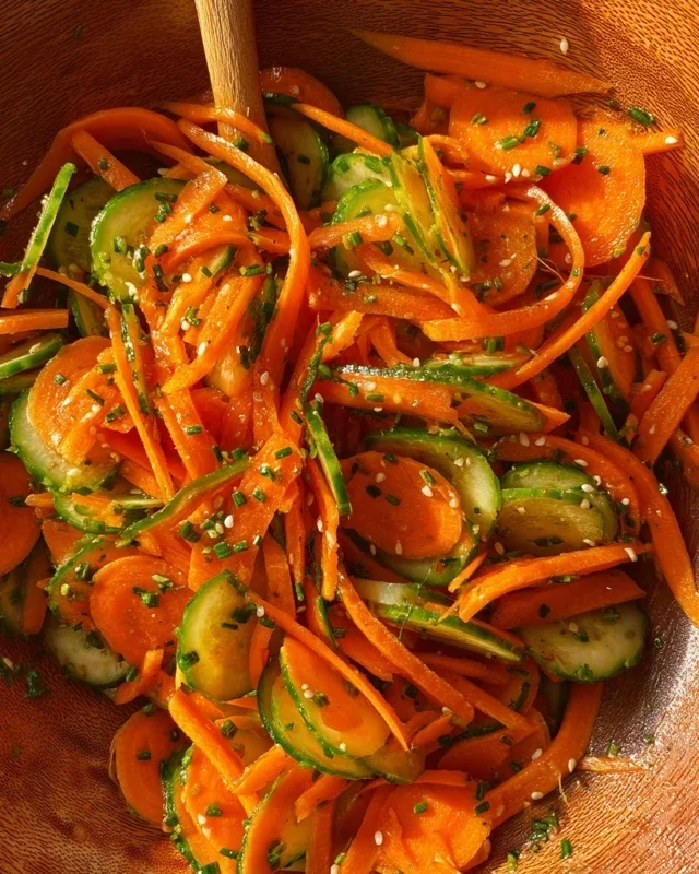 Cucumber Carrot Salad