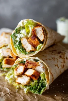 Chicken Caesar Wraps