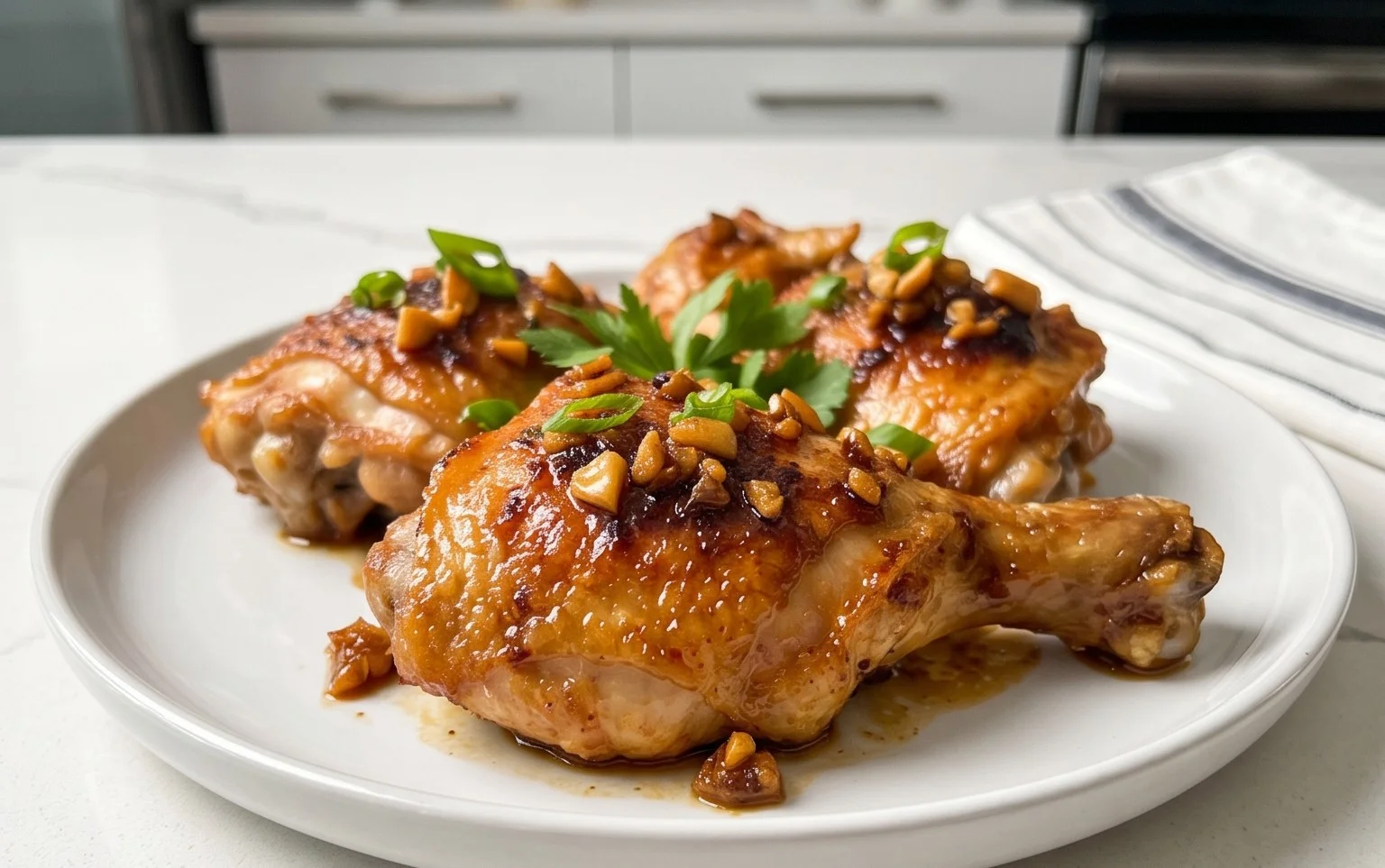 Crispy Chinese Honey Garlic Chicken (30 Minutes)